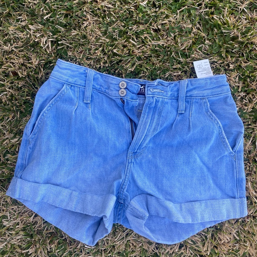 Hollister high rise mom shorts